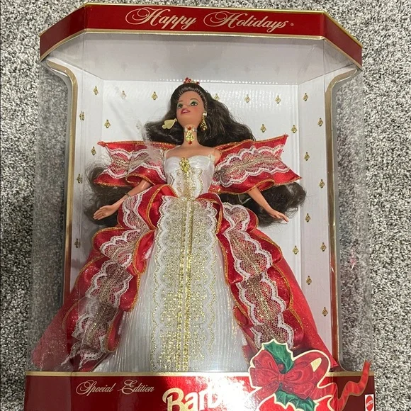 Barbie Special Edition in Red and Gold Gown - Picture 1 of 2